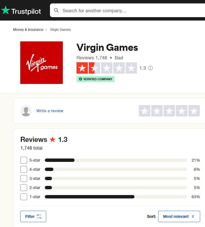 Virgin Games