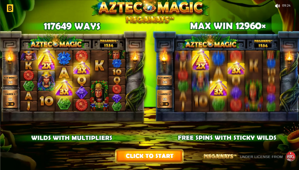 Aztec Magic Megaways Slot