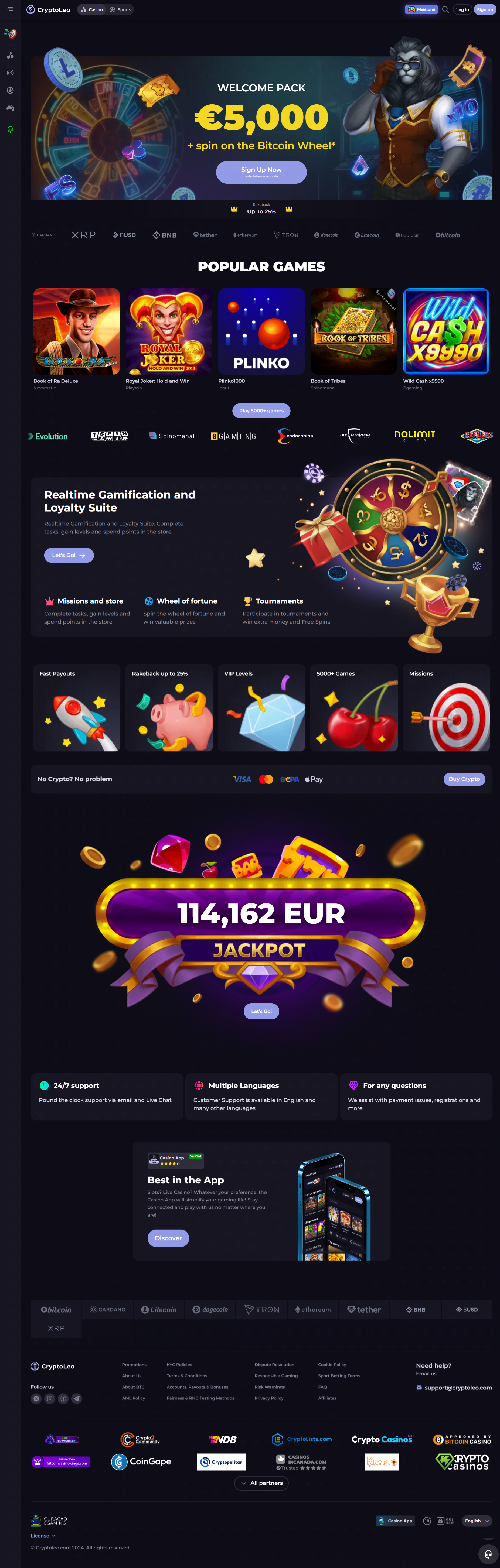 cryptoleo casino