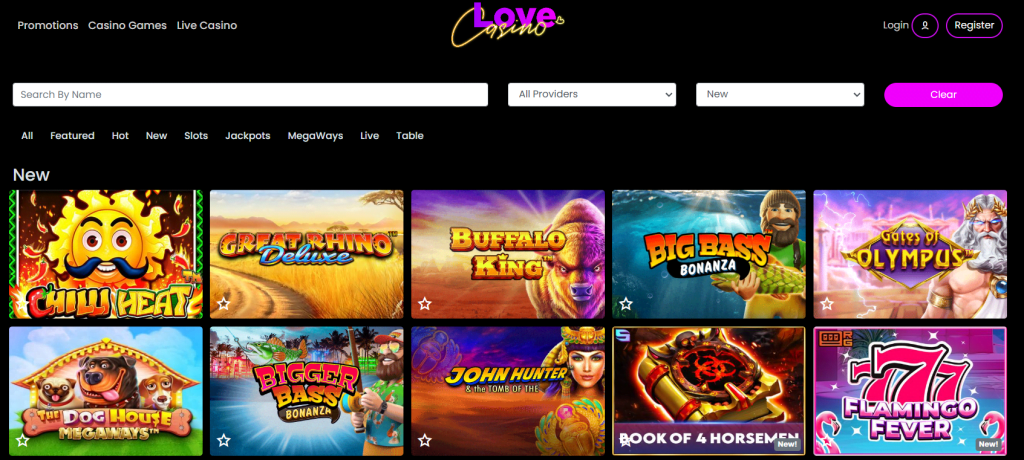 Love Casino Slots